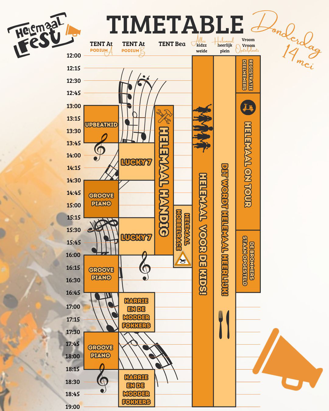 blokkenschema do 14 mei
